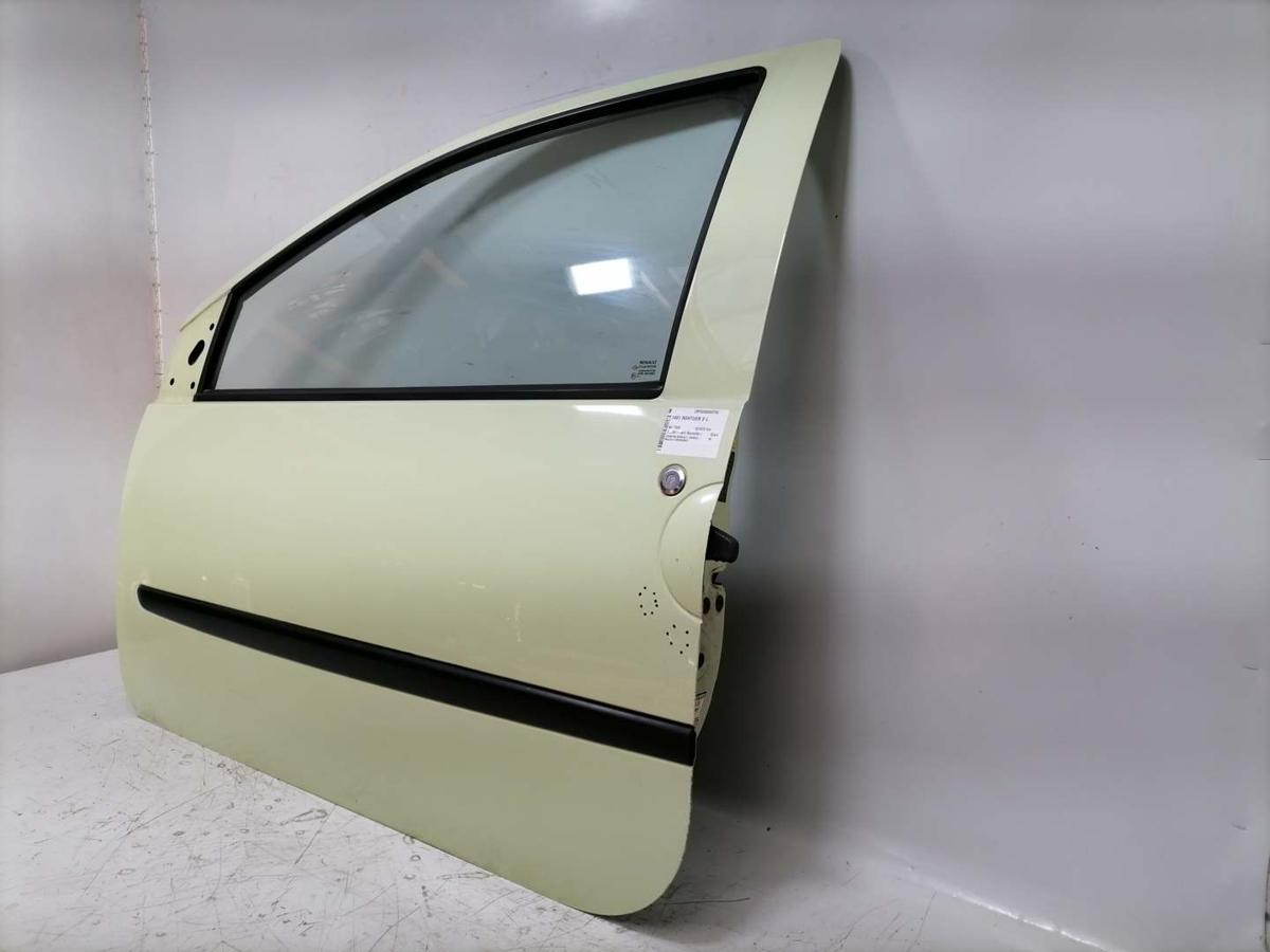 Renault Twingo 2 original T&uuml;r links Fahrert&uuml;r OVF91-Vert Rainette BJ09